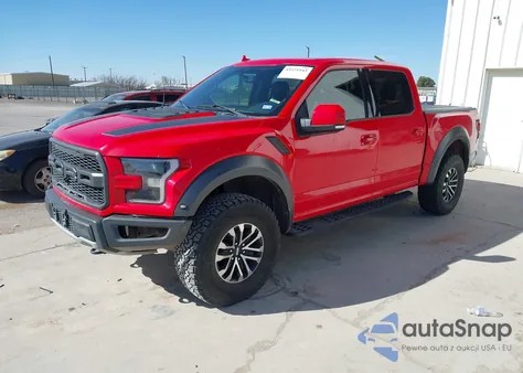 2019 Ford F-150 Raptor z USA, uszkodzony, nr VIN 1FTFW1RG9KFB81162